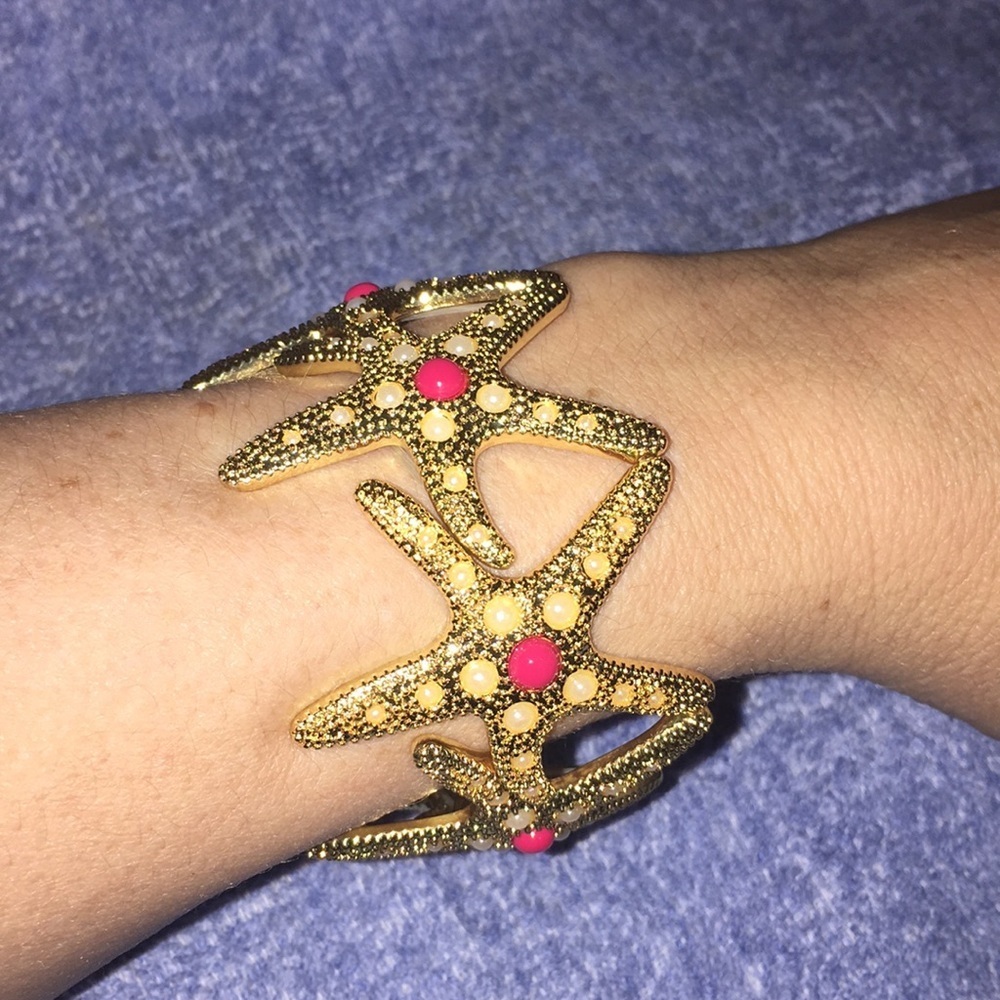 Lilly Pulitzer starfish bracelet